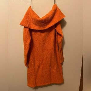 H&M - Off the Shoulder Sweater Dress
